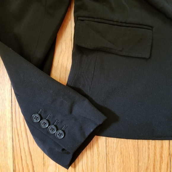 Isaac Mizrahi For Target Career Blazer Black M - Picture 4 of 6